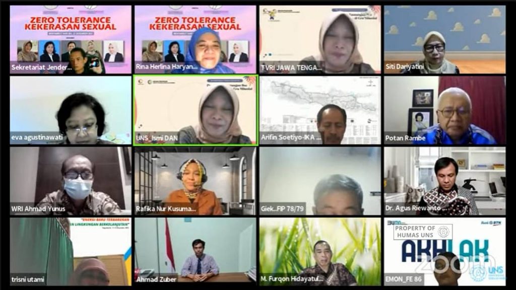 Zero Tolerance for Sexual Violence, UNS Initiated Collaboration with Various Parties