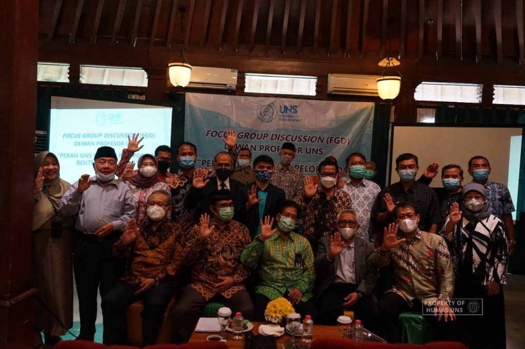 Board of Professor Held FGD in UNS Role as Pioneer and Pancasila Vanguard