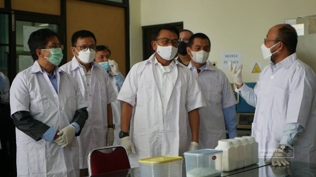 Chief of Presidential Staff of the Republic of Indonesia Visits PUI Lithium Battery UNS