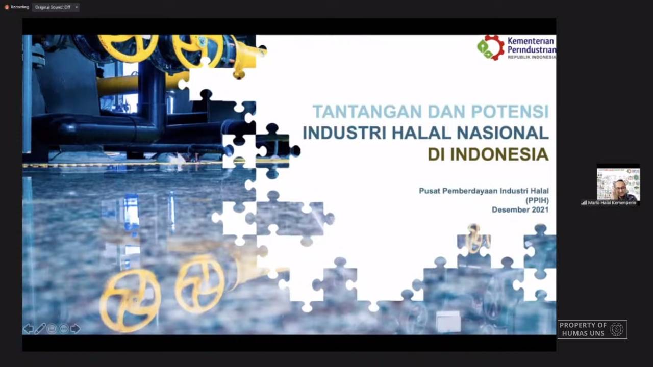 FEB UNS Guest Lecture Discussed the Prospect and Challenges of Halal Industry in Indonesia