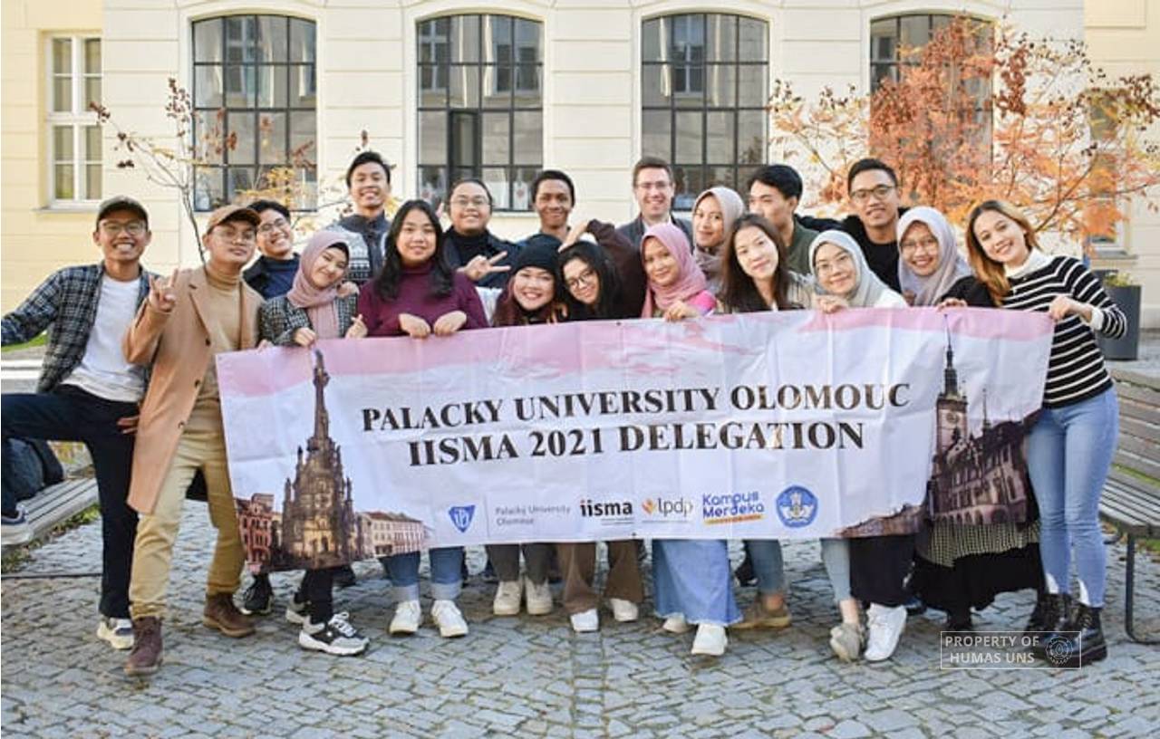 Passed IISMA Program Batch 1, Three FKIP UNS Students Have an Opportunity to Study at Palacky University Olomouc