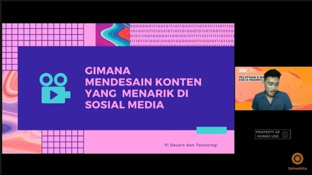 Building Personal Branding in Digital Era, Himasos FISIP UNS Held National Webinar