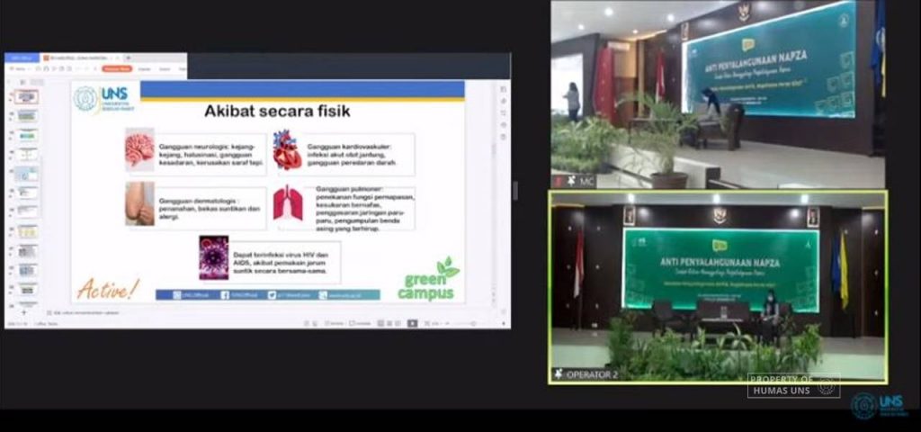 Scout UNS Held Webinar Against Drug Abuse