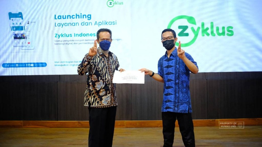 Zyklus Indonesia Startup from UNS Students was Inaugurated and Received Support from the Surakarta Government