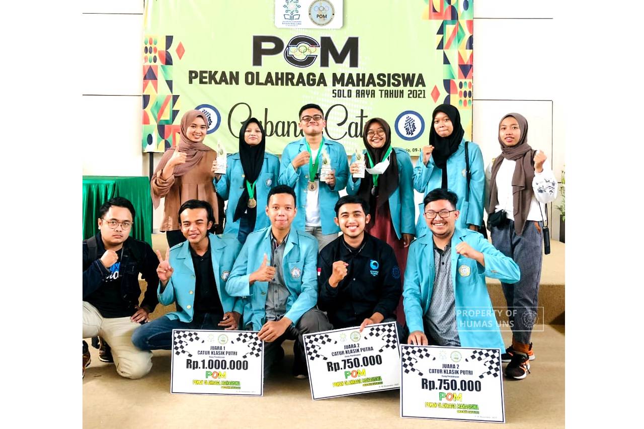 UNS Chess Team Won Grand Champion in POM Soloraya