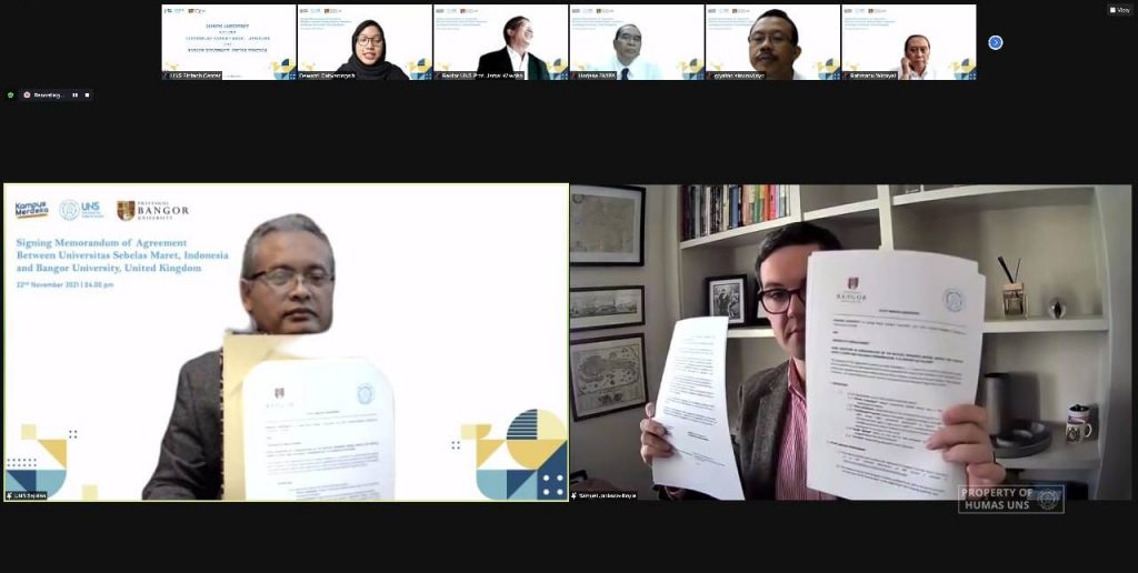 UNS Started a Collaboration with Bangor University, UK