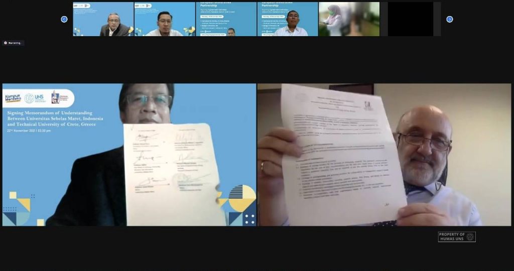 UNS Signed MoU with Technical University of Crete, Greece