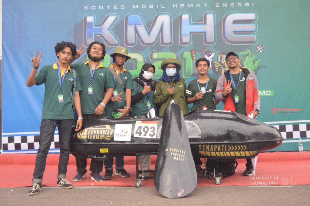 UNS Bengawan Team Wins 2 Titles in Kemendikbudristek Energy Efficient Car Contest