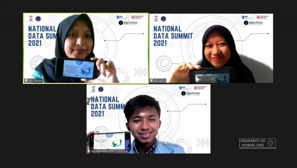 UNS Student Analysis on Gold Prize Resulted in Champion in NDS 2021