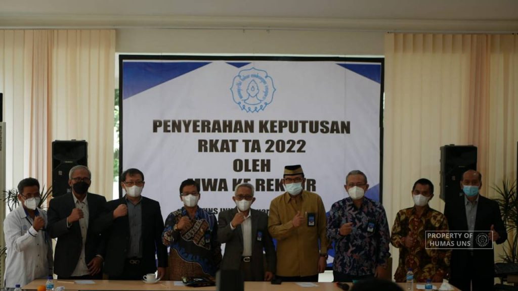 MWA UNS Handed RKAT 2022 to The Rector of UNS