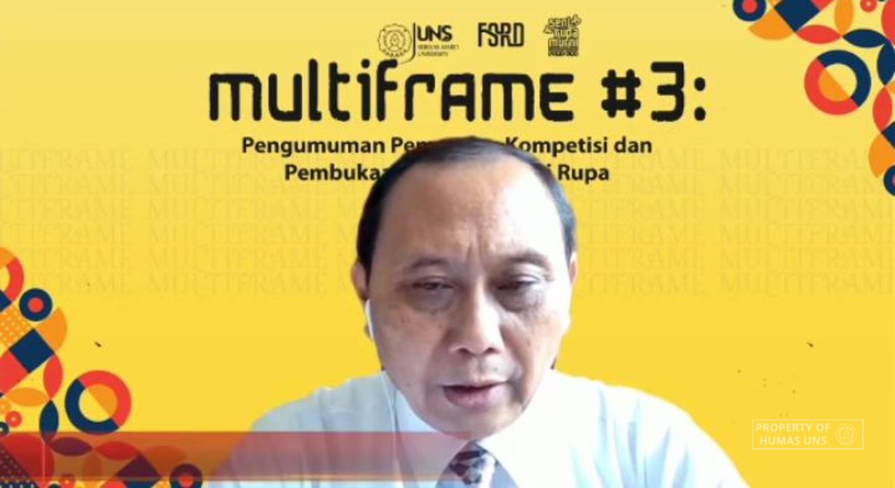 Opened by The Dean of FSRD UNS, Multiframe #3 Exhibited Tens of Artworks