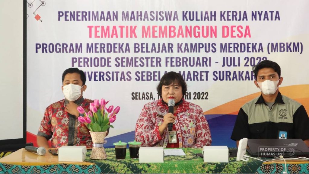 Accepting KKN UNS Students, Purworejo Local Government Reminded to Explore the Rural Potential