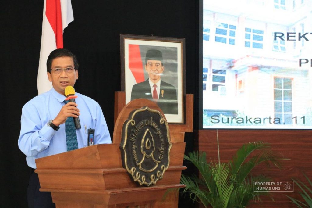 Rector of UNS Inaugurated Learning and Office Facilities in FISIP