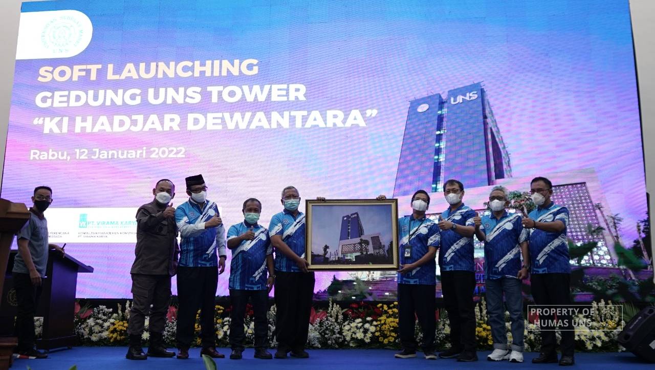 UNS Held Soft Launching “Ki Hadjar Dewantara" Tower