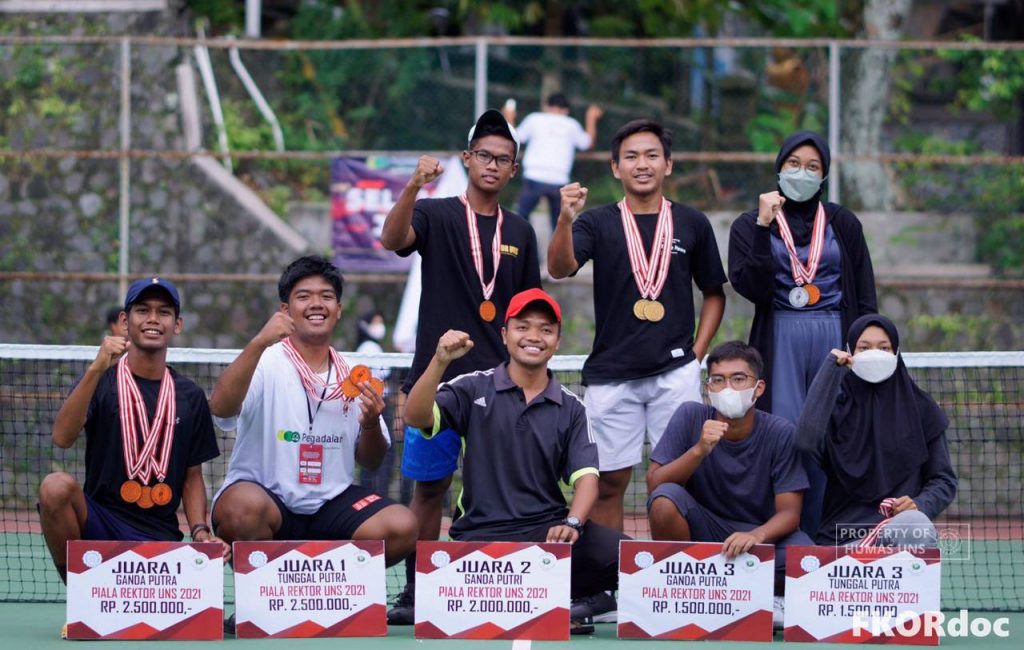 Tennis UNS Won Rector Cup