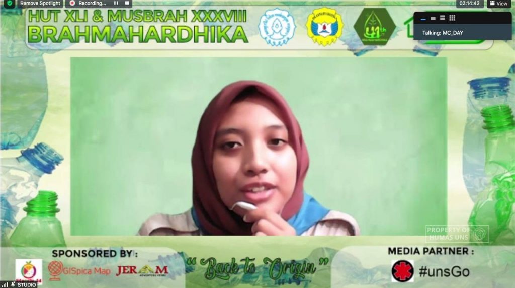 Brahmahardhika FKIP UNS National Seminar: Processing Plastics into Eco brick
