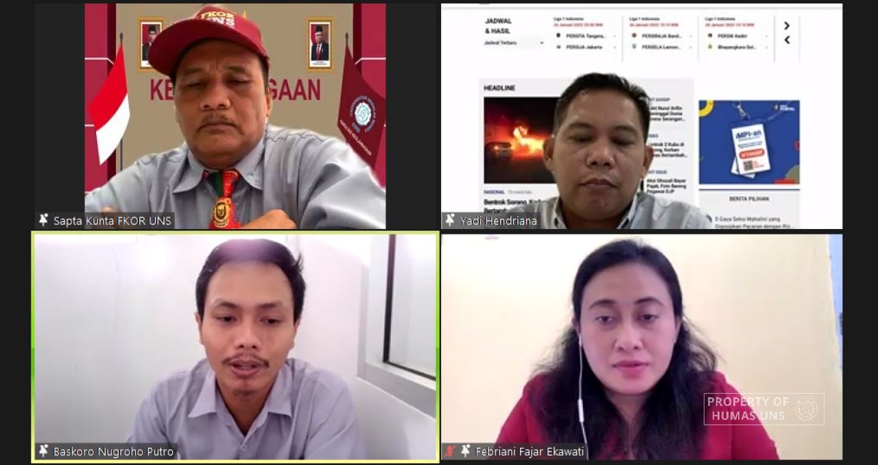 In Collaboration with MNC Portal, FKOR UNS Held Webinar on ASEAN Para Games Potential for Industry and Tourism Sectors