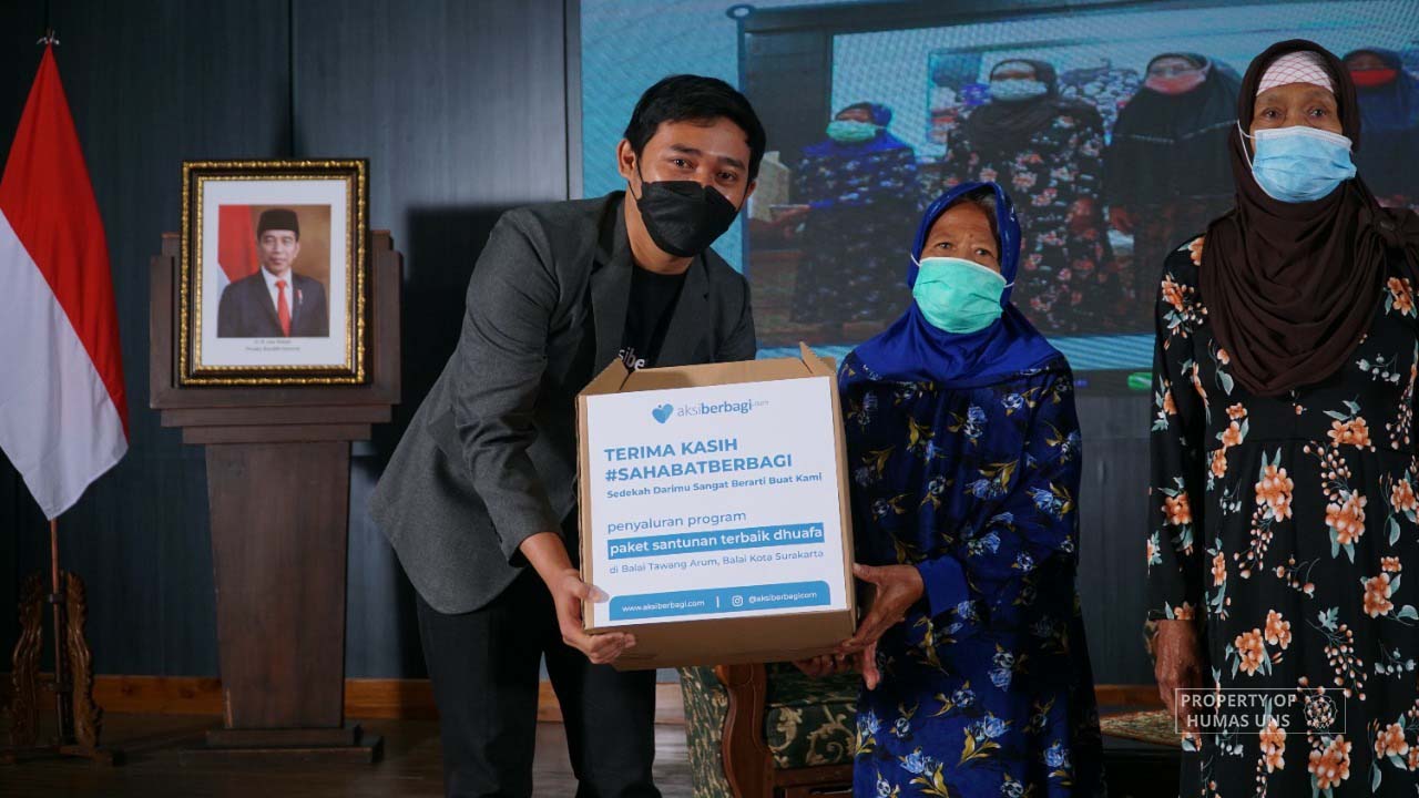Continue Sharing Goodness, UNS Alumnus Launched AksiBerbagi Application