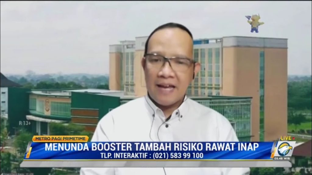 Why We Need Booster if Infection Risk still there? Explanation from UNS Hospital Physician