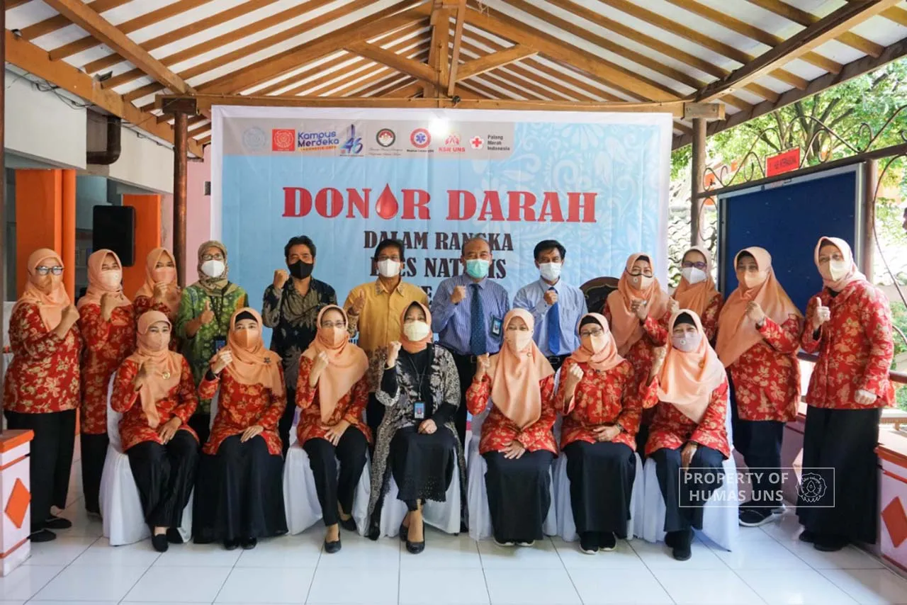 Welcoming the UNS 46th Anniversary, FISIP and DWP Held Blood Donation