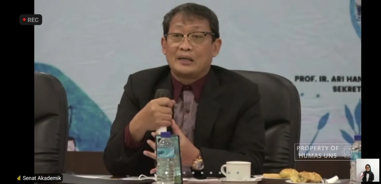 Chairman of UNS Academic Senate Shared Limited Face-to-Face Class Strategy