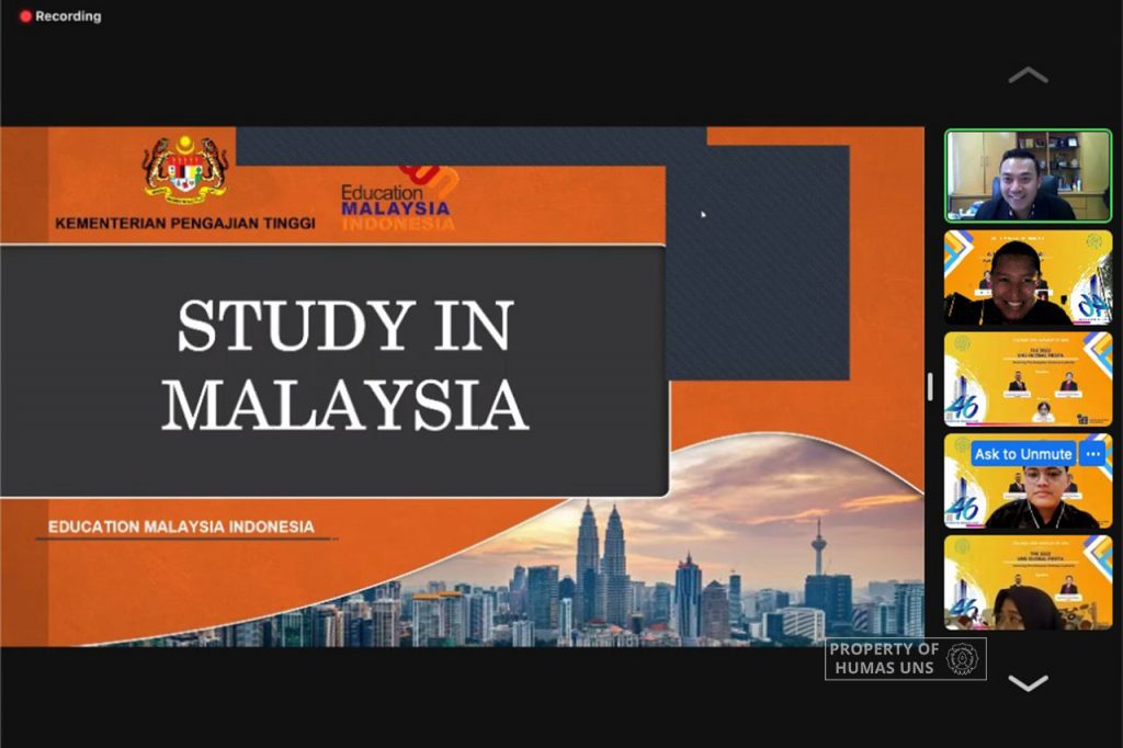 Malaysian Embassy Reveals Further Study “Investment” in Malaysia to UNS Students