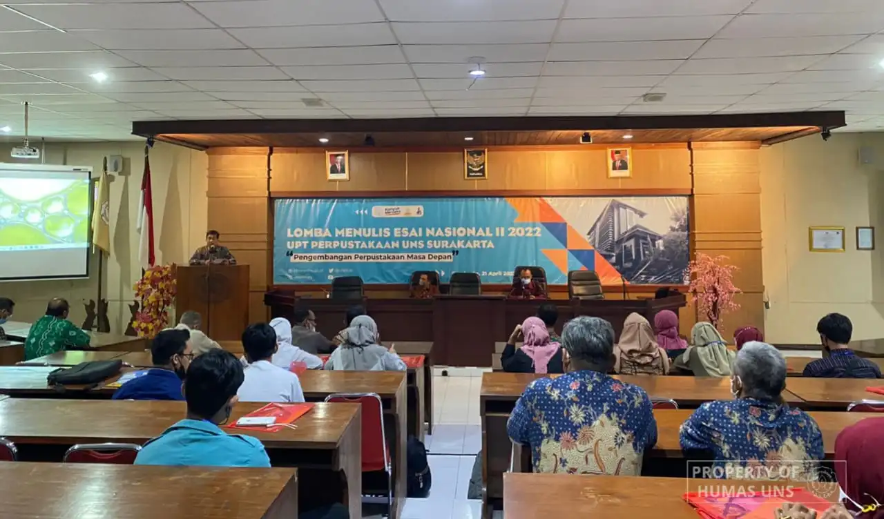 Rector of UNS Launched the UNS Library National Essay Writing Competition