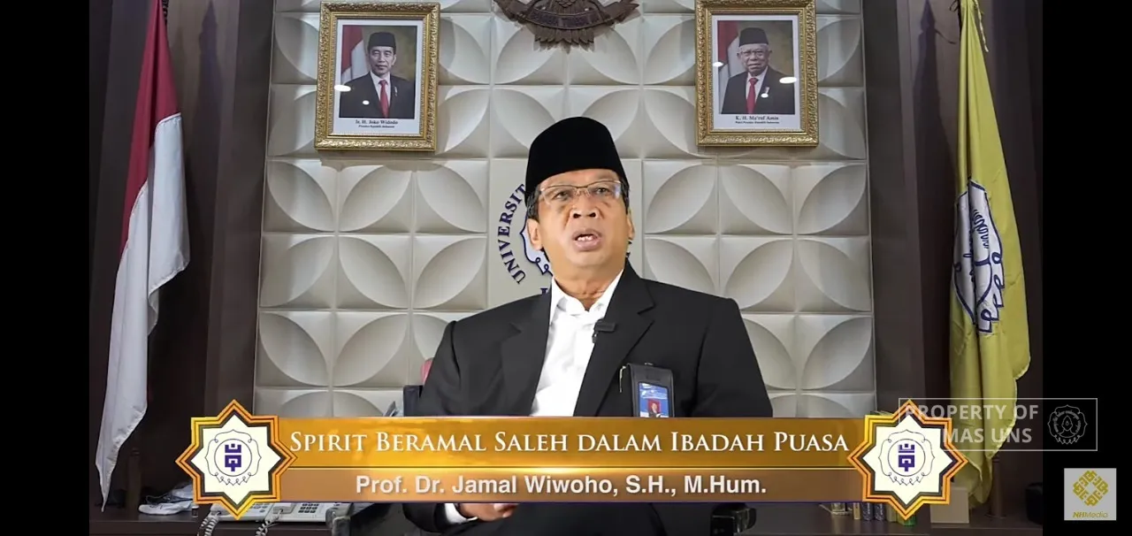 UNS Rector: Spirit in Virtuous Charity During Ramadhan Fasting