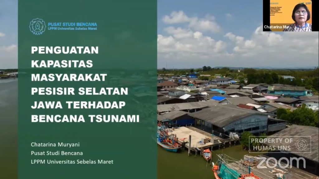 PSB UNS Discussed Disaster Potential and Strengthening Community Capacity through National Webinar