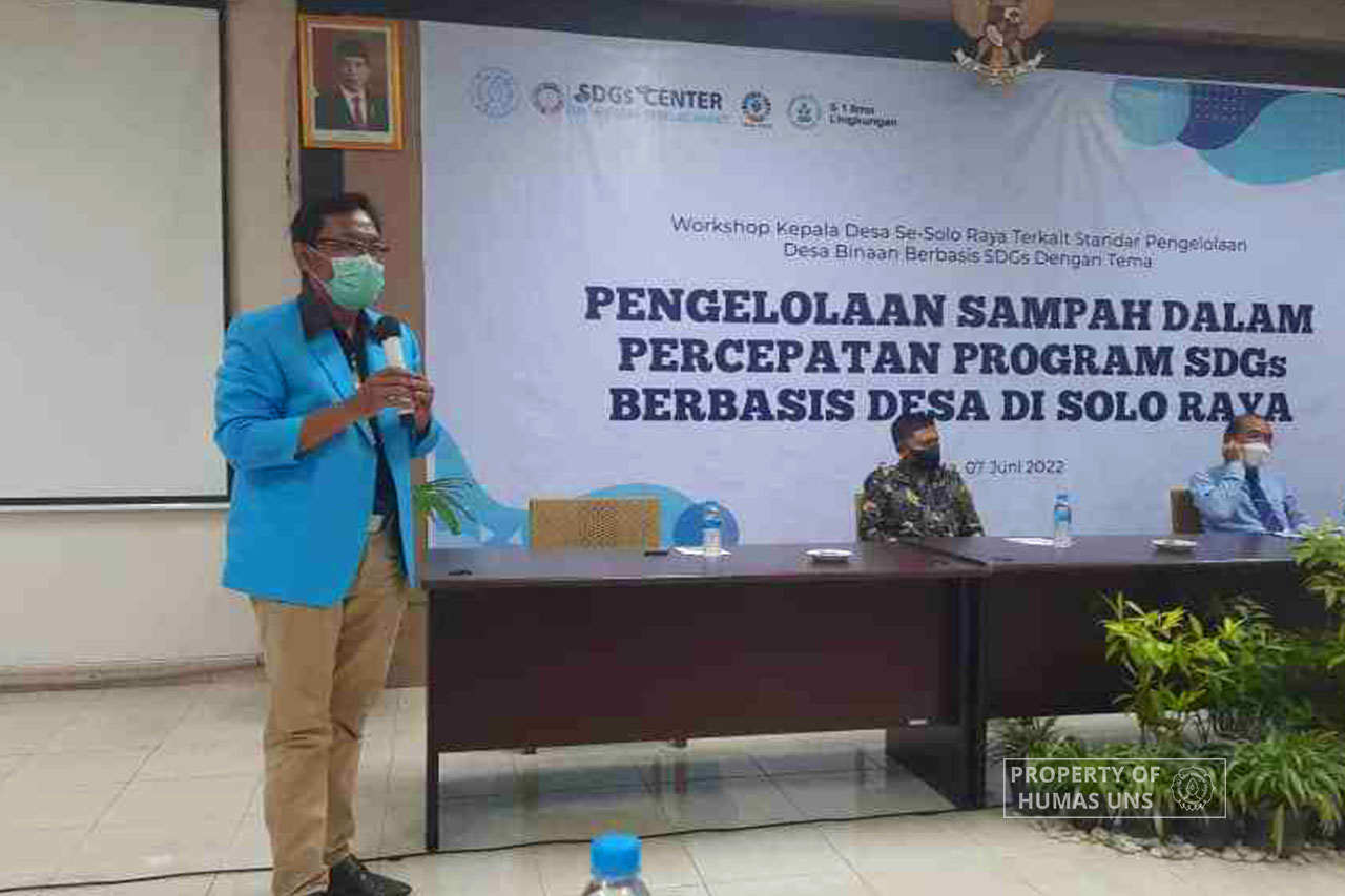 Commemorating Environment Day, FMIPA UNS Environmental Science Study Program and UNS SDGs Center Shares Waste Management Solutions