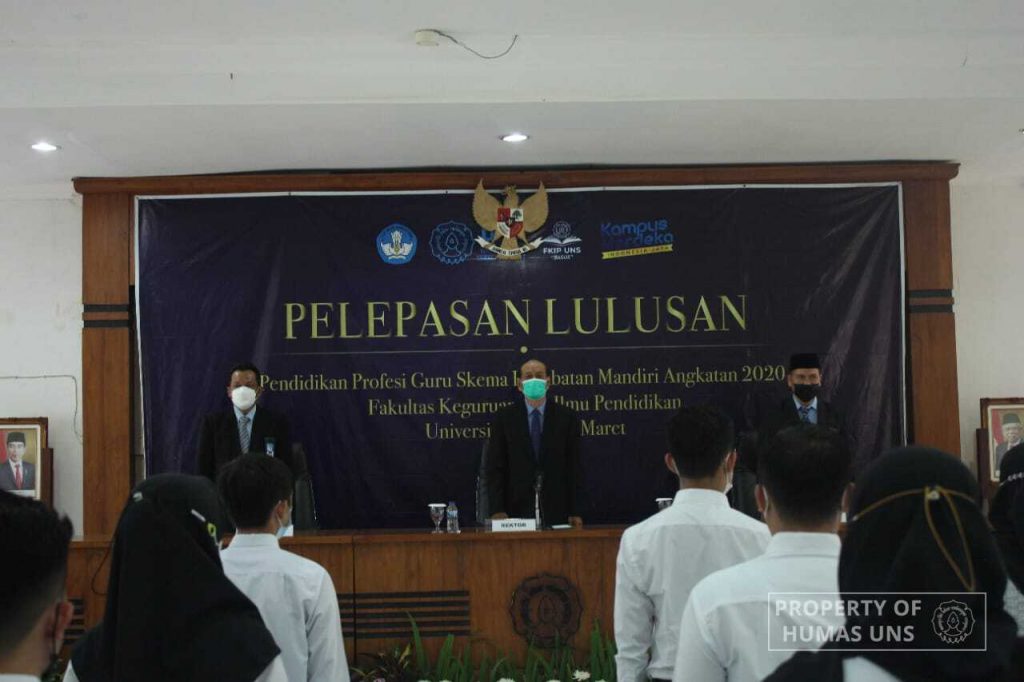 FKIP UNS Officially Send Off PPG Students in Independent Pre-Office Scheme UNS 2020/2021