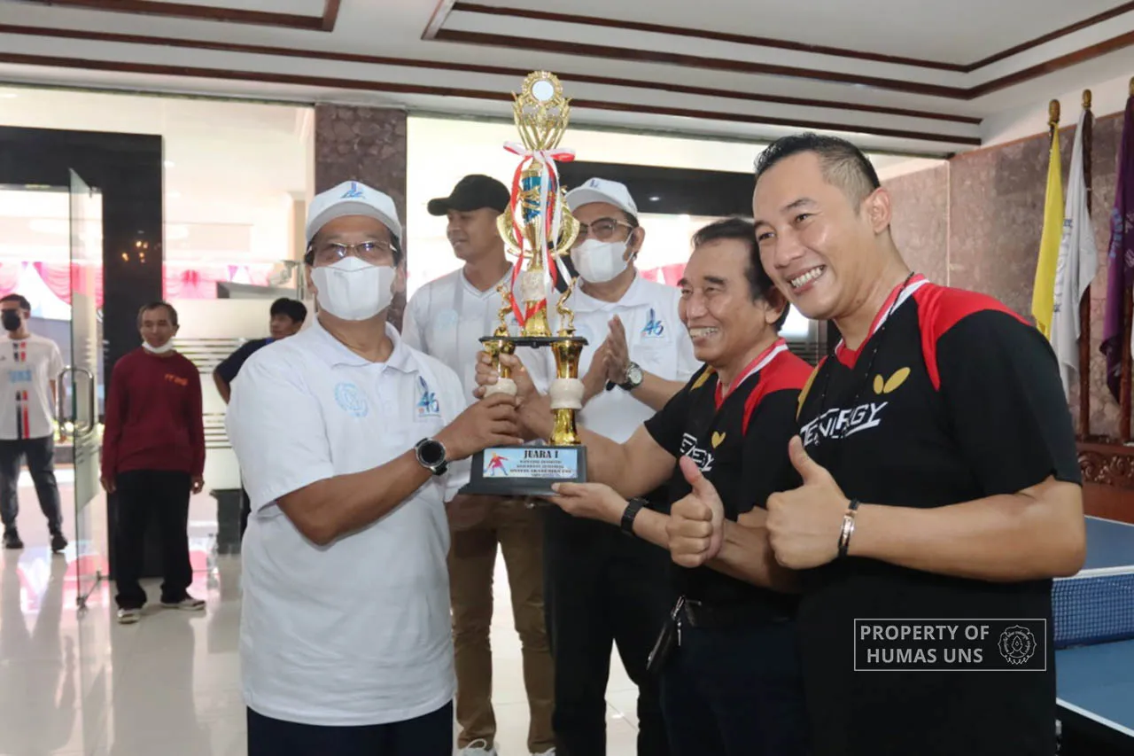 Executive and Competitive Table Tennis UNS 46th Anniversary Winners