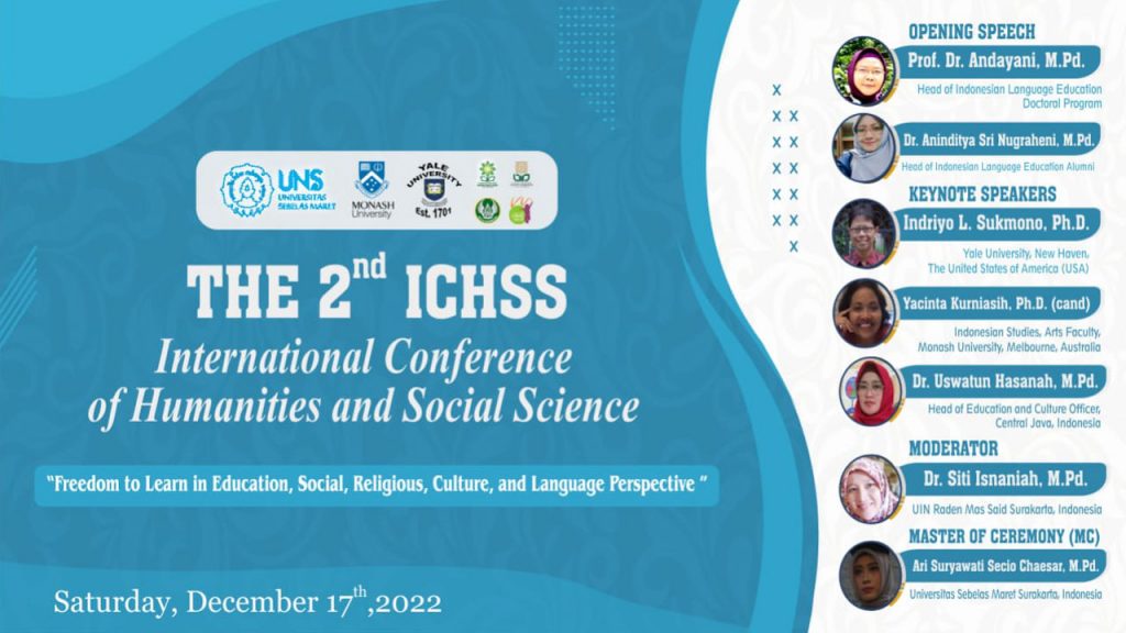 Alumni of UNS Doctoral Program in English Language Education FKIP UNS Hosted the 2nd International Conference of Humanities and Social Science