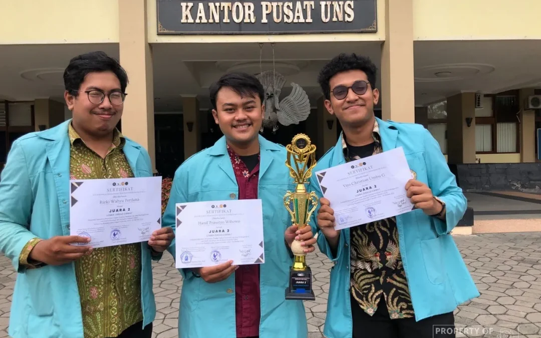 Three Students from Economics Education Study Program, Won 2nd Place at National ‘Cerdas Cermat‘ Competition