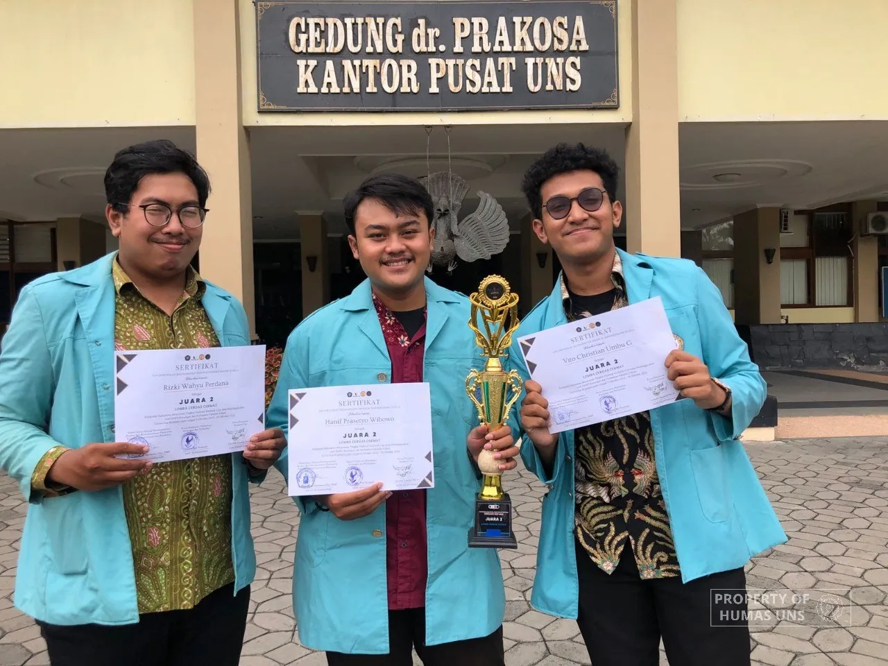 Three Students from Economics Education Study Program, Won 2nd Place at National 'Cerdas Cermat' Competition