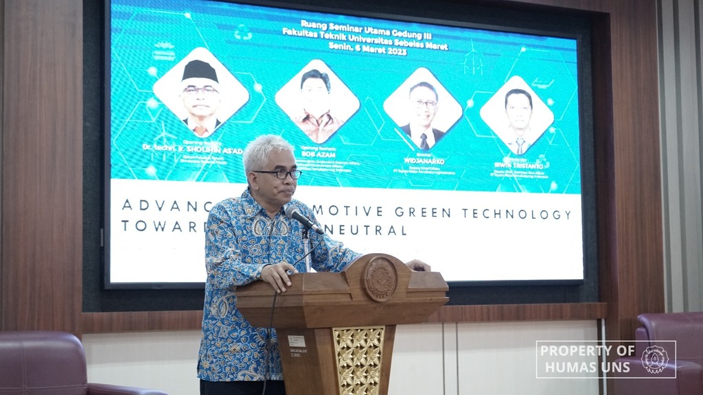 FT UNS and PT Toyota Motor Manufacturing Indonesia Holds Visiting Lecture