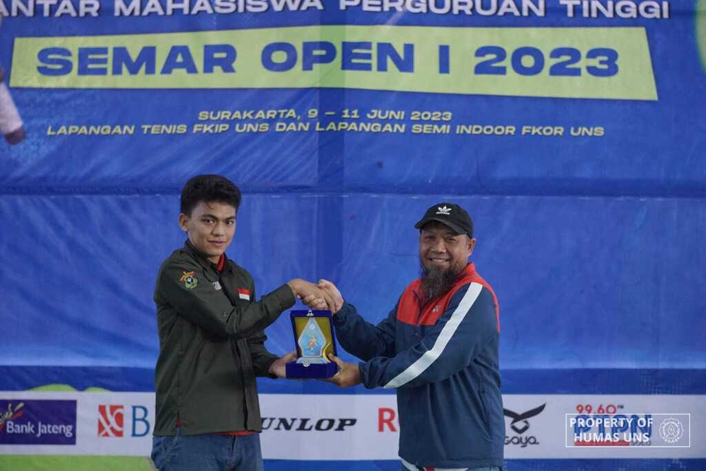University-Level Tennis Championship Semar Open I 2023 at UNS Officially Opens