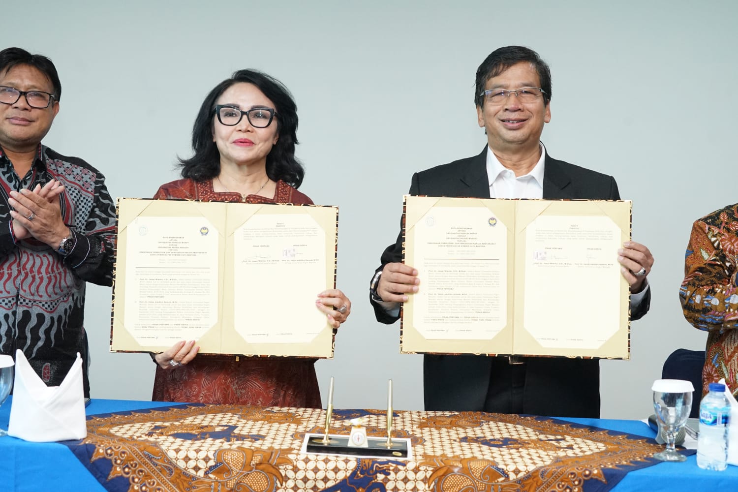 UNS Signs MoU with Universitas Negeri Manado