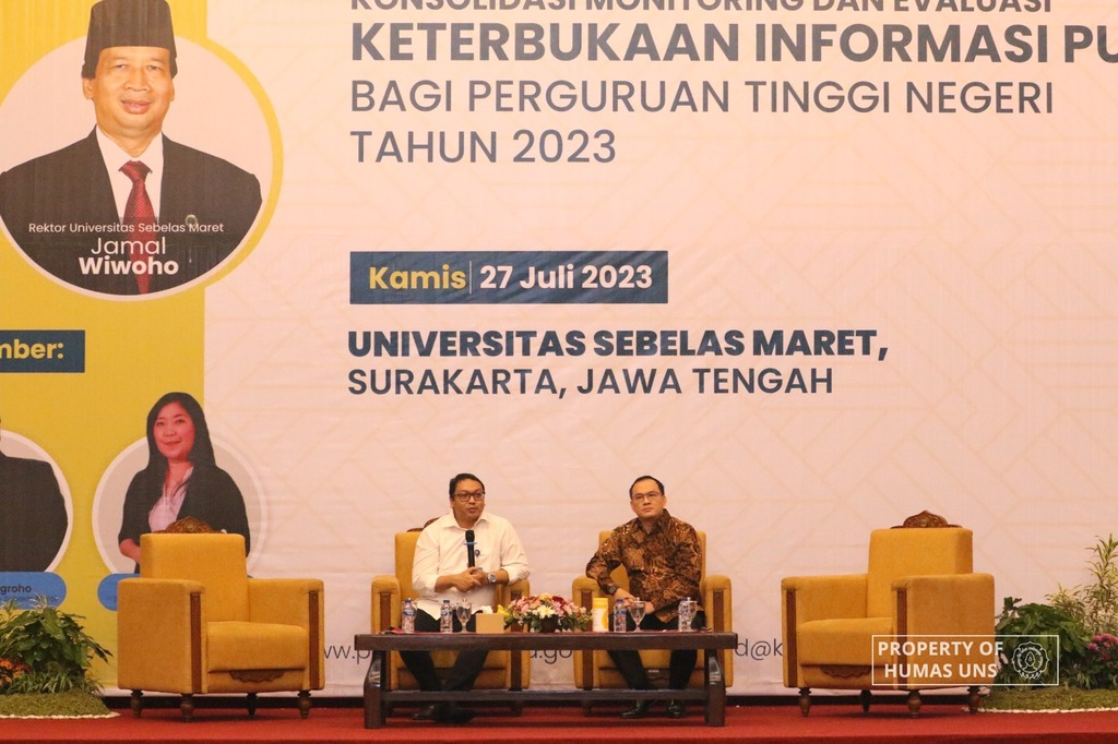 UNS Hosts Monev Consolidation for Public Information Transparency for State Universities 2023