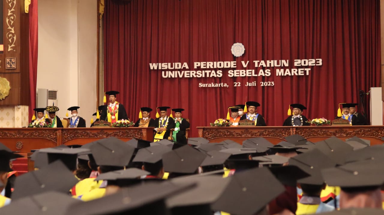 Graduation Period V 2023 UNS, Rector: Graduates Must Be Able to Innovate