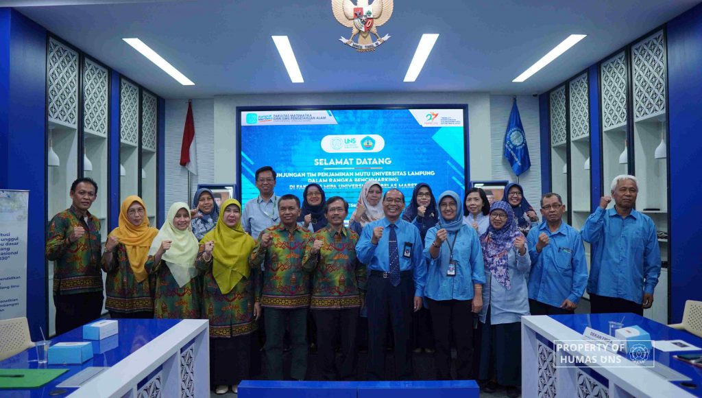 FMIPA UNS Welcomes Study Visit from FMIPA Universitas Lampung