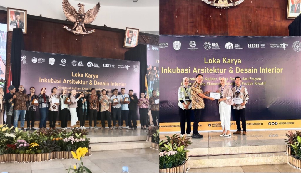 Three UNS Students Win Awards in 2023 Architecture and Interior Design Incubation Event