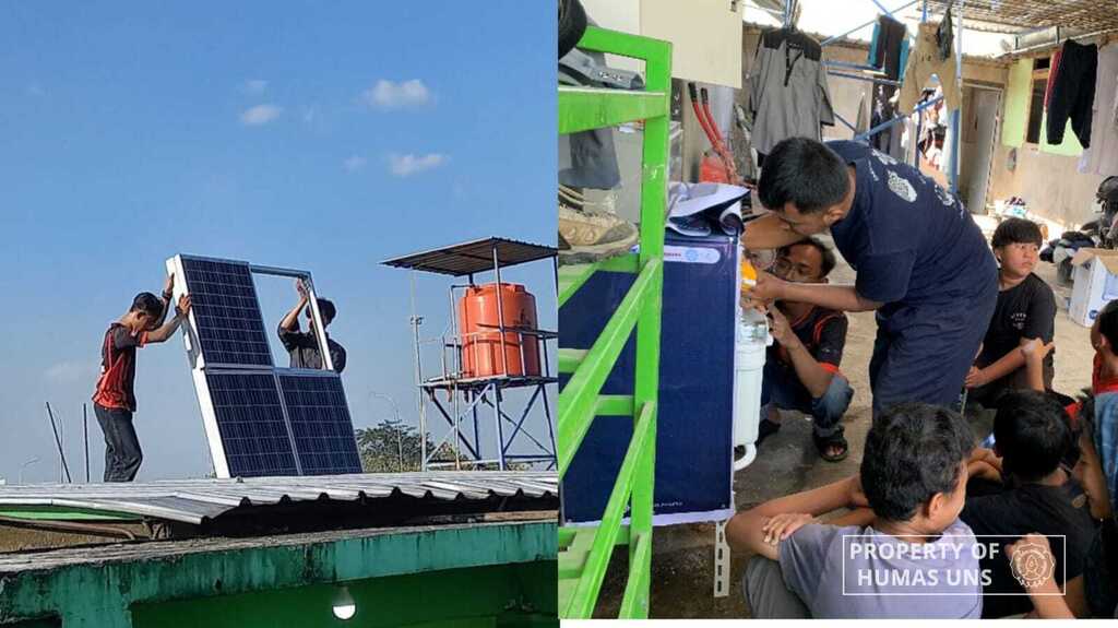 FT UNS Students Build Solar-Powered Reverse Osmosis Installation with IoT at PPTQ Al-Madinah, Boyolali