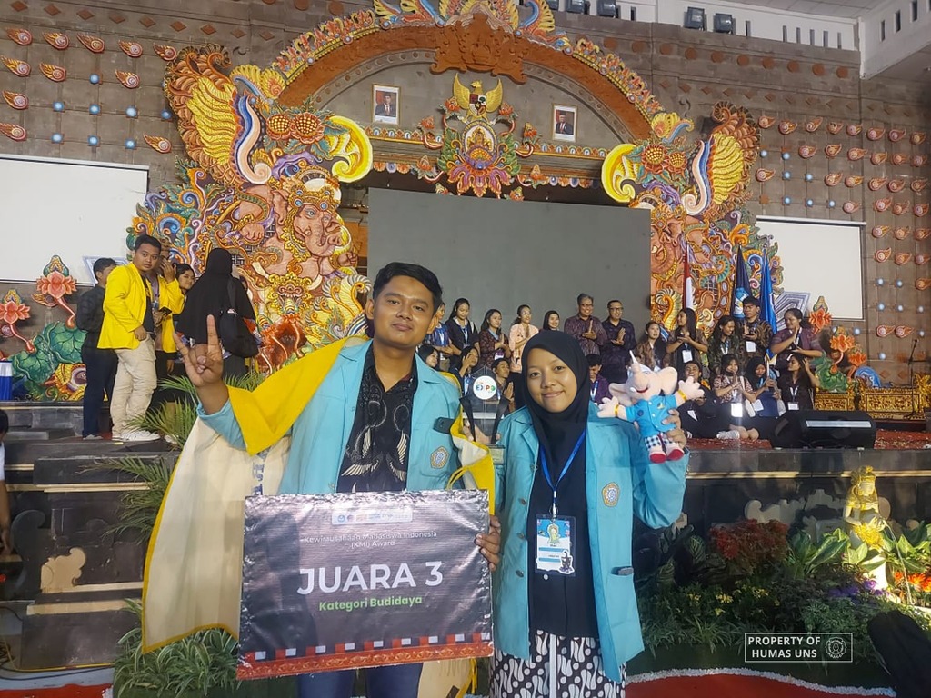UNS Students' Fresh Jamur Product Wins 3rd Place at KMI Expo in Bali