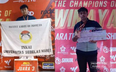 UNS Student Achieves Success at Wimaya International Karate Championship 2023
