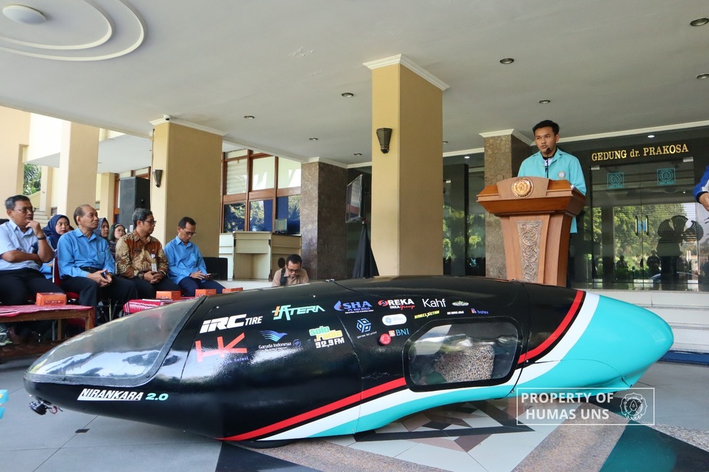 Bengawan Team UNS Holds Official Launch of Nirankara 2.0 Energy-Efficient Vehicle