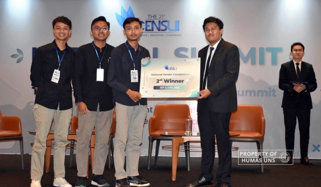 Semar Jaya Team from FT UNS Wins Second Place in National Tender Competition