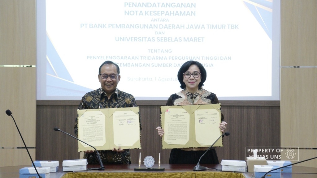 UNS Signs Memorandum of Understanding with Bank Jatim