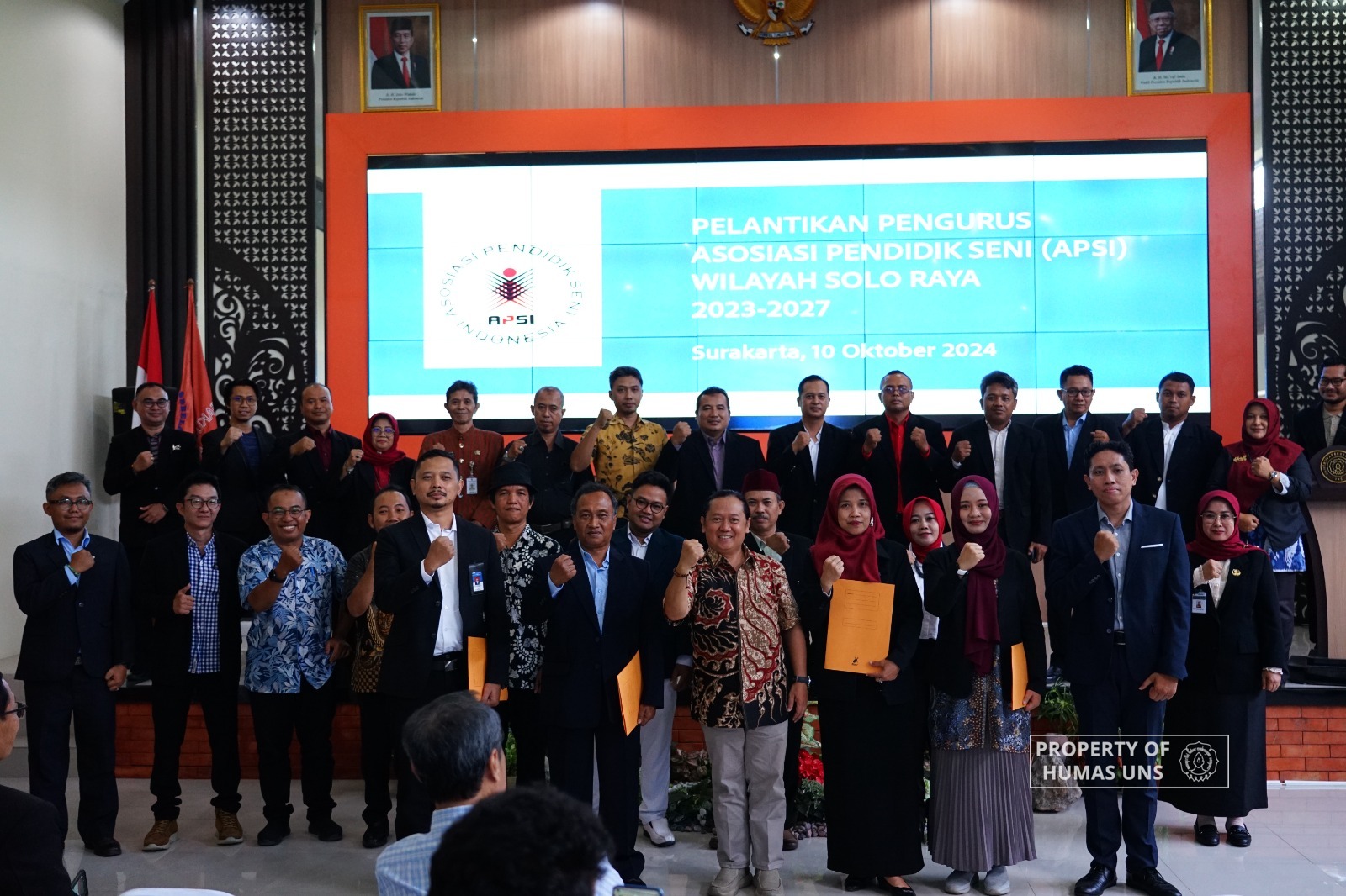 Dean of FSRD UNS Appointed as Chair of APSI Solo Raya Region for 2024-2027 Term