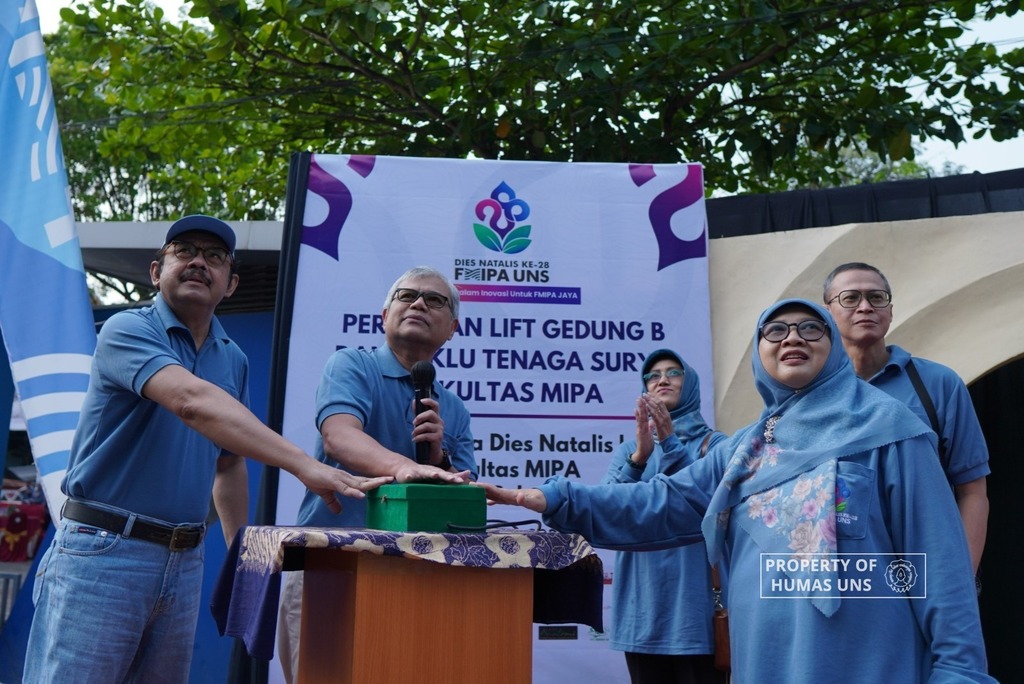 FMIPA UNS Launches Solar-Powered EV Charging Station to Save Energy and Reduce Carbon Emissions